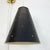 Black Minimalist Adjustable Brass Wall Hanging Light, Italy, 1960s For Sale - Image 8 of 18