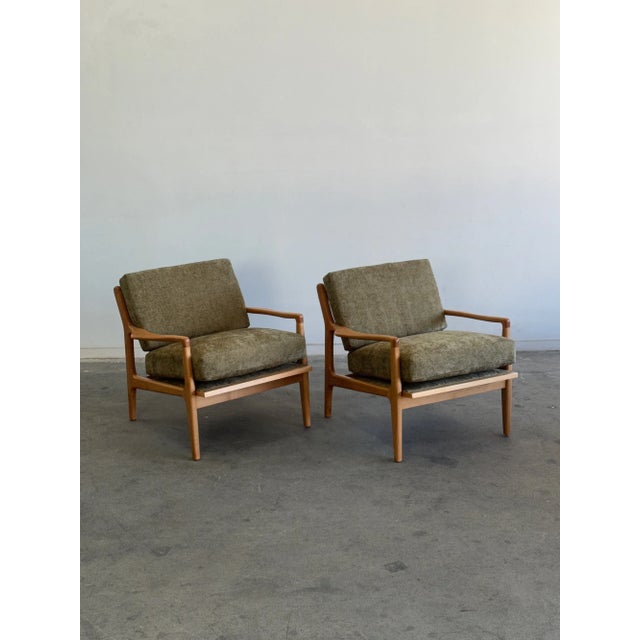 Made to Order Sculptural Loungers -Pair - Alder For Sale - Image 11 of 12