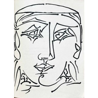 1950s Francoise Gilot Tout Dire 6 Lithograph Au Jour For Sale