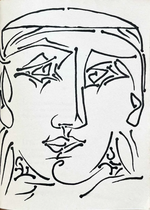1950s Francoise Gilot Tout Dire 6 Lithograph Au Jour