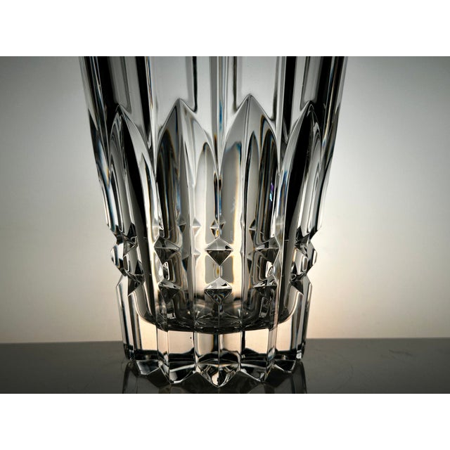 Crystal Vase by Rogaška Kristal, Yugoslavia, 1970s For Sale - Image 8 of 13