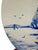 Antique Villeroy & Boch “Dutch River Scene” Charger Plate For Sale - Image 10 of 12