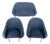Mid-Century Modern Loveseat and Armchairs by Gastone Rinaldi, 1950s, Set of 3 For Sale