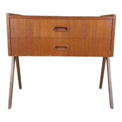 Vintage Danish Nightstand with Drawer, 1960 For Sale