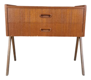 Vintage Danish Nightstand with Drawer, 1960