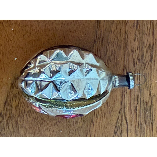 Vintage German Mercury Glass Ornaments, Set of 5 For Sale - Image 12 of 17
