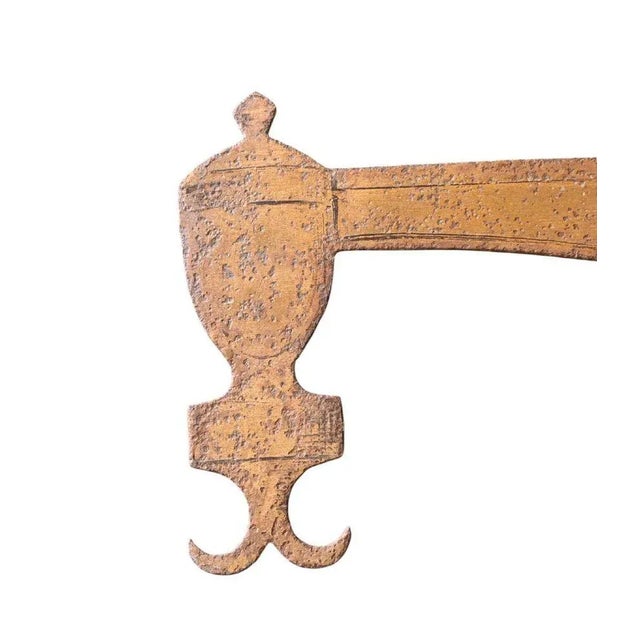 Period: 19th century Style: Other Style Condition: Good condition Material: Wrought iron Width: 120 cmHeight: 70 cm...