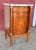 1920s Antique French Empire Style Marquetry Cabinet / Nightstand With Marble Top and Gold Gilt Bronze Mounts For Sale - Image 5 of 13