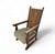 Vintage Armchair in Oak, 1930s For Sale - Image 13 of 18
