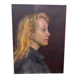 Portrait of Jenne by Kathleen Varadi, 2026 Oil on Canvas