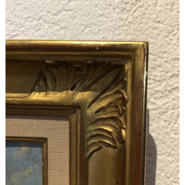 Burno, Napoli, 1889, Oil on Wood, Framed For Sale - Image 8 of 11