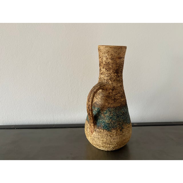 Ceramic Brutalist Ceramic Vase from Terraform Studiokeramik Göllner, 1960s For Sale - Image 7 of 18