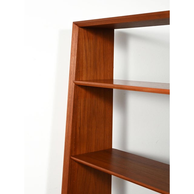 Scandinavian Bookcase with Cabinet, 1950s-1960s For Sale - Image 6 of 10