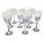 1980s Rogaska Champagne Crystal Flutes- Set of 6 For Sale