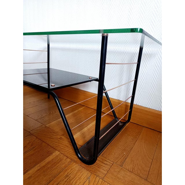 Coffee Table attributed to Pierre Guariche for Airborne, 1960 For Sale - Image 6 of 16