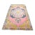 1960s Pink and Yellow Color Modern Design Rug For Sale