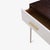 Astor Tall Brass Nightstands in Ebony Walnut and Ivory Lacquer by Montage, Pair For Sale In New York - Image 6 of 6