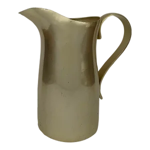 1950's Evertlast Neocraft Goldtone Aluminum Pitcher