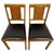 Mid-Century Modern 1970s -Century Modern Folding Chairs by Leg-O-Matic, Set of 2 With Cane Backs For Sale - Image 3 of 10