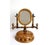 Remarkable late 19th century oakwood vanity table with candlesticks from the so-called "historicism" period in Austria....