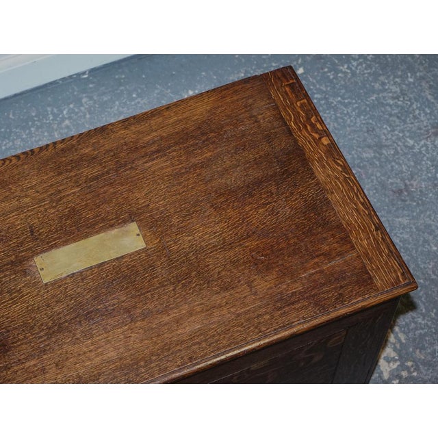 Large Victorian Military Campaign Specimen Trunk For Sale - Image 17 of 18