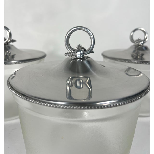 Mid 20th Century Belgian Buenilum Triple Electric Buffet Warming Server With Frosted Glass Inserts For Sale In Houston - Image 6 of 11