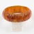 Carved Bakelite Bracelet Bangle Cinnamon Brown Marble Color For Sale - Image 4 of 4