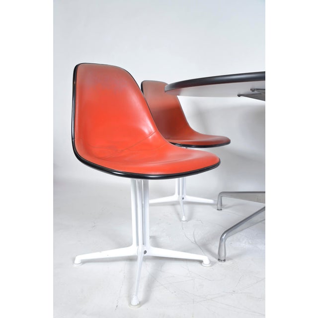 Mid-Century La Fonda Dining Chairs and Table by Charles and Ray Eames for Herman Miller, 1961, Set of 5 For Sale - Image 16 of 18