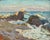 Original Seascape Oil Painting, Ukrainian Artist, 1960s For Sale
