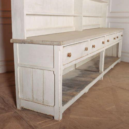 English Painted Country House Dresser For Sale - Image 12 of 14