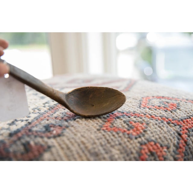 Vintage African Wooden Spoon For Sale - Image 9 of 10