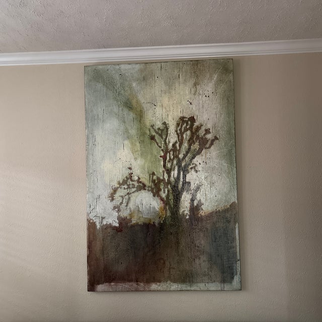 Contemporary Original Large Oil Painting on Canvas 6’ X 4’ For Sale - Image 3 of 12