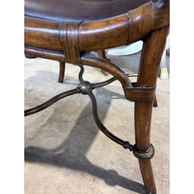 Late 20th Century Drexel Heritage Arm Chair For Sale In Chicago - Image 6 of 9