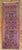 Textile Antique Zabihi Collection Persian Sarouk Small Navy Runner - 2'6" x 6'6" For Sale - Image 7 of 7