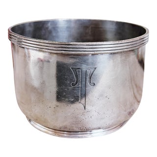 1952 Silver Ice Bowl From the Hotel Texas in Fort Worth For Sale