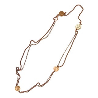 American Usa Vintage Dollar Genuine Coin Rose Gold Vermeil Sterling Silver Doubl For Sale