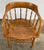 Wood Antique Saloon Style Wood Captain's Chair For Sale - Image 7 of 12