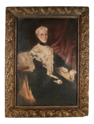 Oil on Canvas Laid Board, After John Singer Sargent, Portrait of Ellen Peabody Endicott, 1901