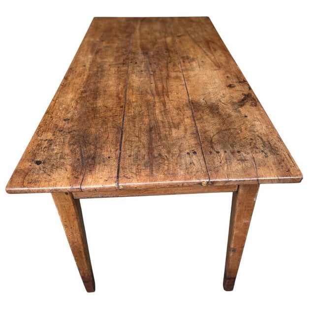 Louis Philippe Farmhouse Table in Cherry Wood, 1880 For Sale - Image 18 of 18