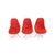 Fiberglass La Fonda Chairs by Charles Eames for Herman Miller, Set of 3 For Sale - Image 9 of 13