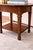 Late 20th Century Late 20th Century Solid Wood Oval Side Table / Nightstand in Old Chapel Satin Walnut With Lower Shelf For Sale - Image 5 of 6