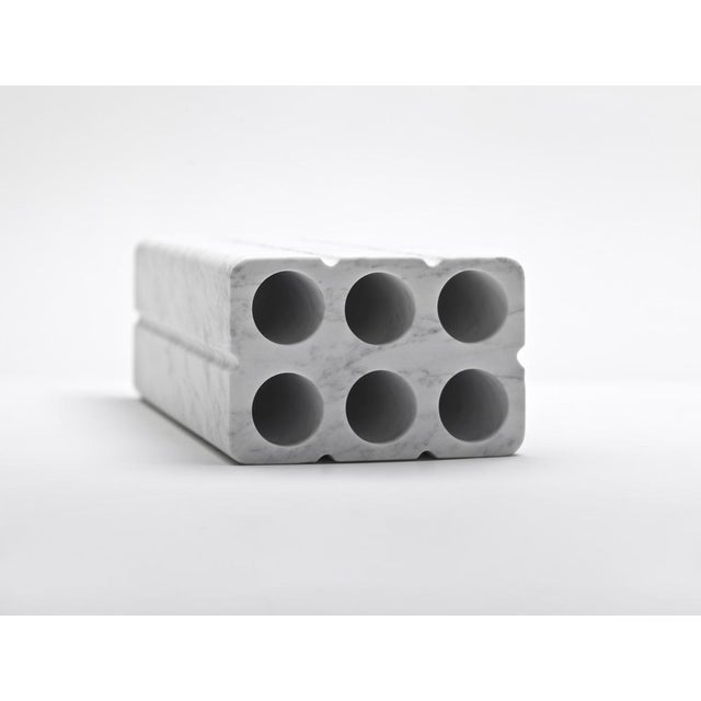 This Brique&nbsp;is&nbsp;made of Carrara marble. It is based on the most typical Spanish brick, a metaphor of its time.