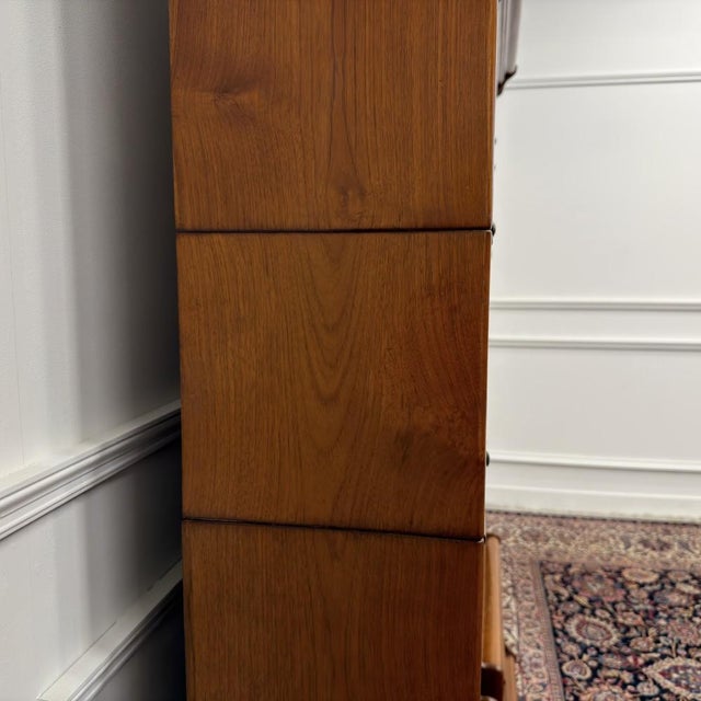 English Bookcases in the style of Globe Wernicke, Set of 2 For Sale - Image 6 of 15