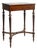 1880-1889 France Rich Mahogany Mahogany Side Table With Drawer For Sale
