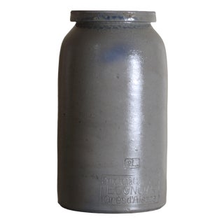 Antique Patinated Terracotta Vase, Southern France, 1890s For Sale