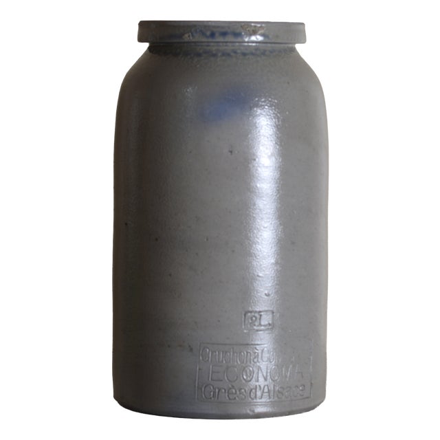 Antique Patinated Terracotta Vase, Southern France, 1890s For Sale