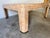 Peach 1980s Vintage Maitland Smith Style Tessellated Stone Coffee Table With Inlay & Brass Capped Feet For Sale - Image 8 of 12