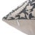 Art Deco Fabdivine Artisan Block Print Throw Pillow Cover 18x18 Inch Duck Canvas-Black Forest For Sale - Image 3 of 4