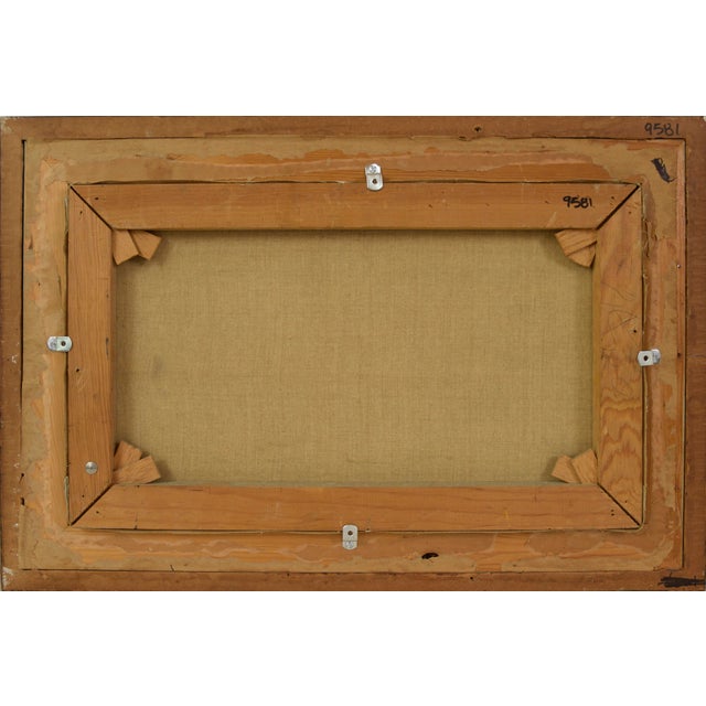 Untitled Mid-Century Painting - Group of Men by Antonio Rodriguez Luna For Sale In Monterey, CA - Image 6 of 7