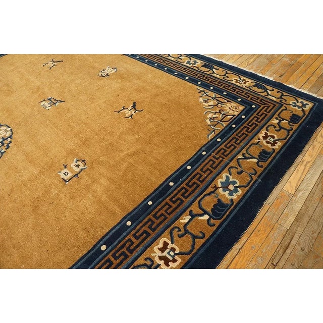 Antique Chinese Peking Rug For Sale - Image 12 of 12